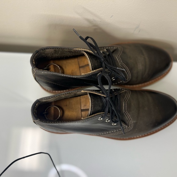 Red Wing 3150 foreman chuccka boot in grey rough n tuff - Picture 3 of 4